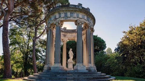 madrid jardin el capricho de la alameda de osuna