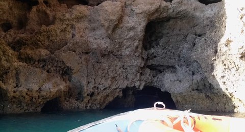 cueva algarve la galeria entrada