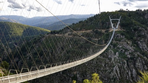 ponte da arouca el puente colgante peatonal más largo del mundo está en portugal