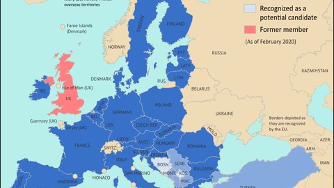 qué países forman parte de la unión europea listado